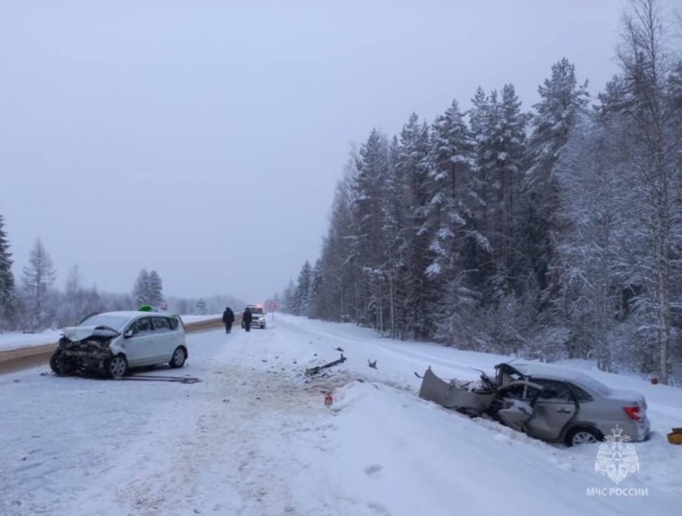 Пять человек погибли в трёх ДТП в Архангельской области